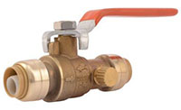 Ball Valves with Drain