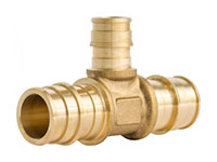 Brass Reducing Tee
