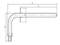 Copper Stub-out - Dimensions