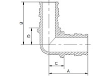 Poly Elbow - Dimensions