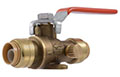 Ball Valves with Drain and Mounting Bracket