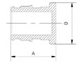 Brass Plug - Dimensions