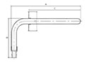 Copper Stub-out - Dimensions