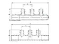 Multi-Port Tee - Dimensions