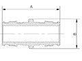 Poly Coupling - Dimensions